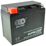 Bateria Moto YTX12-BS Gel Bateria de Gel para moto OUTDO imagen lateral