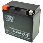 Bateria Moto YTX14-BS Gel Bateria de Gel OUTDO detalle de bornes