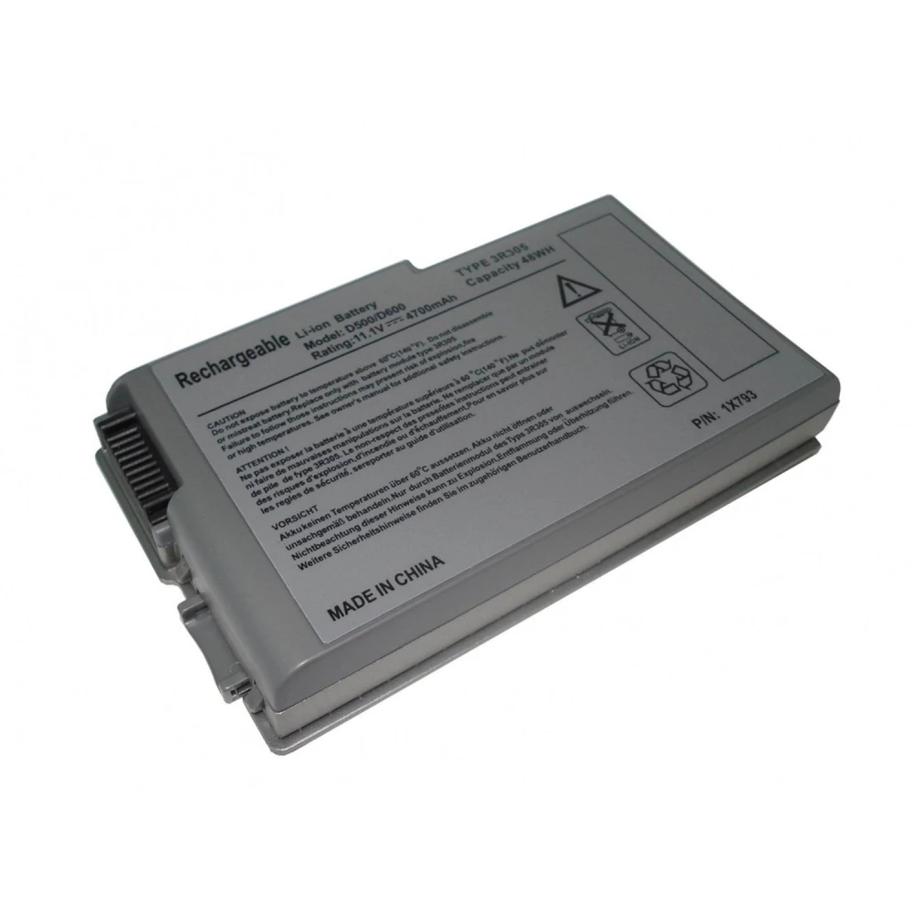 Batterie pour Dell D500 4400mAh compatible D600 et 600m