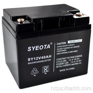 Songyuan Batterie plomb étanche rechargeable 12V 40Ah Sy40-12