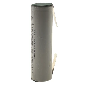 Batterie rechargeable 18650 3000mAh avec languette à souder