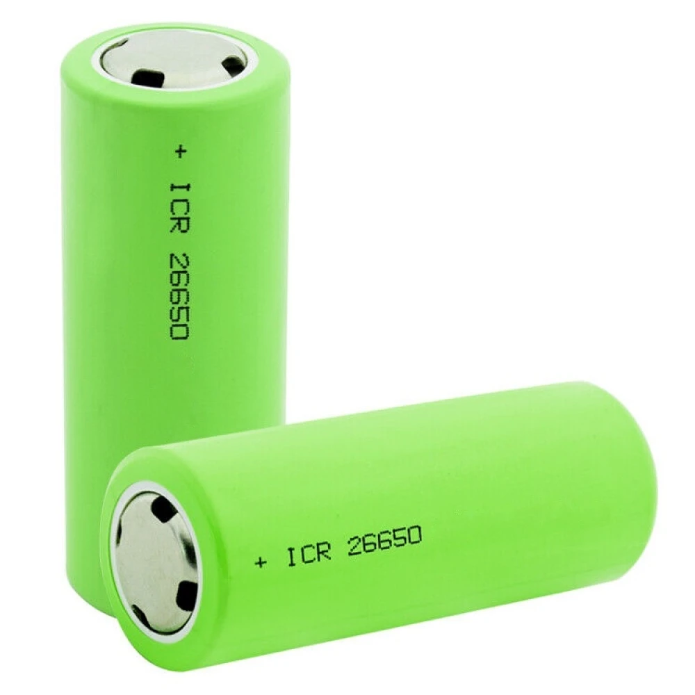 Batterie rechargeable 26650 5000mAh 3.6V Li-ion pour appareils électroniques