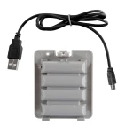 Batterie rechargeable pour Wii Fit 1000mAh avec câble USB