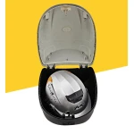 Top case vélo 17L noir JZH-818 pour 1 casque avec serrure