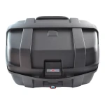 Baul para motos con placa de montaje universal y accesorios incluidos