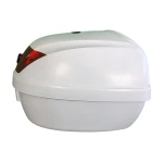 Top case moto universel 28L blanc - porte-casque Mod-YM-0807
