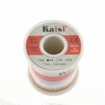 Fil d’étain 0,6 mm 150 g Kaisi pour travaux de soudure électronique