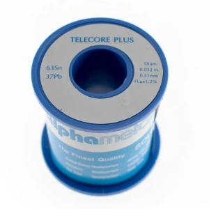 Bobine d'étain 0,5 mm 400 g pour soudure électronique Alpha