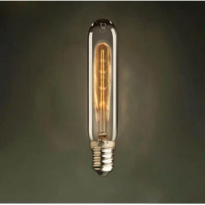 Ampoule filament Edison vintage G80 E14 40W pour déco industrielle