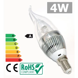 Ampoule LED E14 4W 6500K lumière blanche brillante à faible consommation