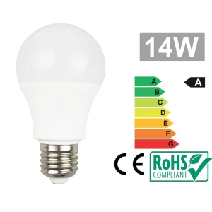 Ampoule LED E27 14W 6500K blanc froid haute efficacité
