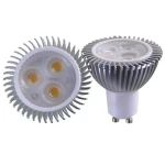 Ampoule LED GU10 3W 3300K blanc chaud - éclairage efficace
