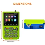 Détecteur de satellites Freesat V8 Finder HD DVB-S/S2 portable et précis