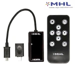 Câble adaptateur MHL vers HDMI avec télécommande pour Galaxy S2, S3, S4, S5, Note 2 et HTC One