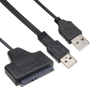 Câble adaptateur USB 2.0 haute vitesse pour disque dur 2.5 SATA