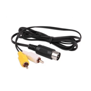 Câble AV Sega Megadrive 1 pour Genesis 1 et MasterSystem 1 compatible et fiable