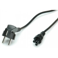 Cable De Alimentación De 1,8 M Con Enchufe Shucko De 90 Grados Y Conector Recto C5 3 Pines Cargador Portatil