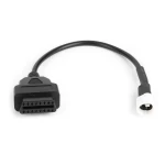 Vista lateral del cable diagnóstico OBD2 para motos Yamaha
