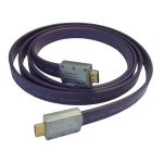 Câble HDMI 1.4 plat de 2 mètres pour PS3 et Xbox360 haute vitesse