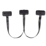 Cable OBD2 Divisor Adaptador De Extensión 16 Pines satkit mostrando flexibilidad del cable