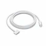 Câble USB-C vers MagSafe 3 140W pour MacBook Pro et Air - 2 m tressé, White