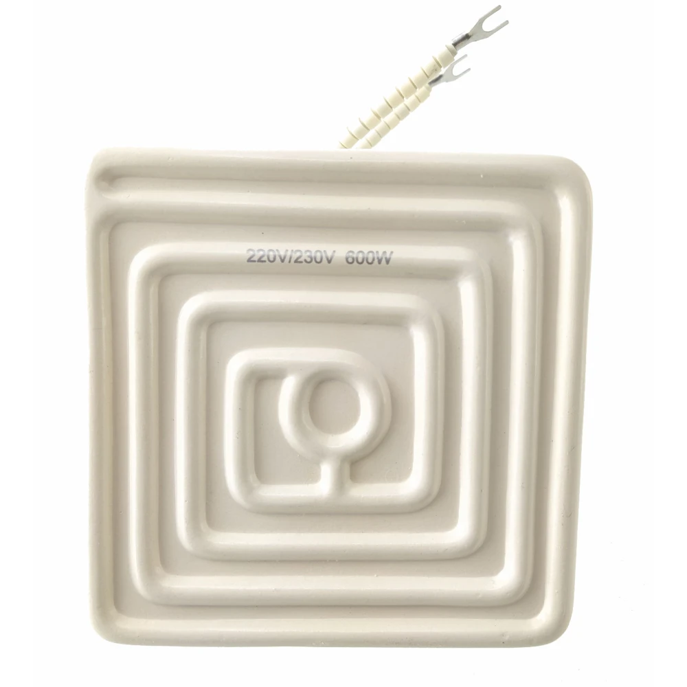 Chauffage IR céramique 12x12cm 600w blanc pour stations de soudage Mlink