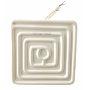Chauffage IR céramique 12x12cm 600w blanc pour stations de soudage Mlink