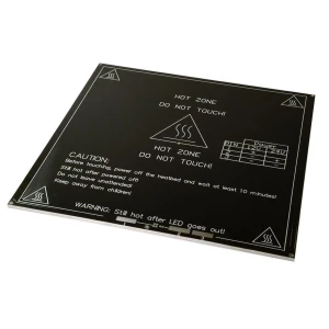 Plateau chauffant aluminium MK3 200x200 pour imprimante 3D Prusa