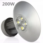 Cloche industrielle LED 200W 6000K lumière brillante PF 0,95 puissance 100% réelle High Bay