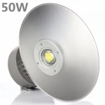 Cloche industrielle LED 50W 6000K lumière brillante PF 0,95 puissance 100% réelle High Bay LED