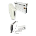 Coque complète Nintendo Wii blanche avec boutons et vis pour réparation