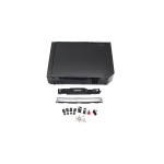 Coque complète Nintendo Wii noire pour remplacement et réparation