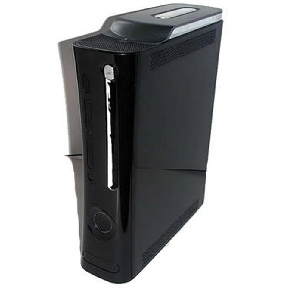 Coque complète Xbox 360 noire - pièce de rechange d'origine de haute qualité
