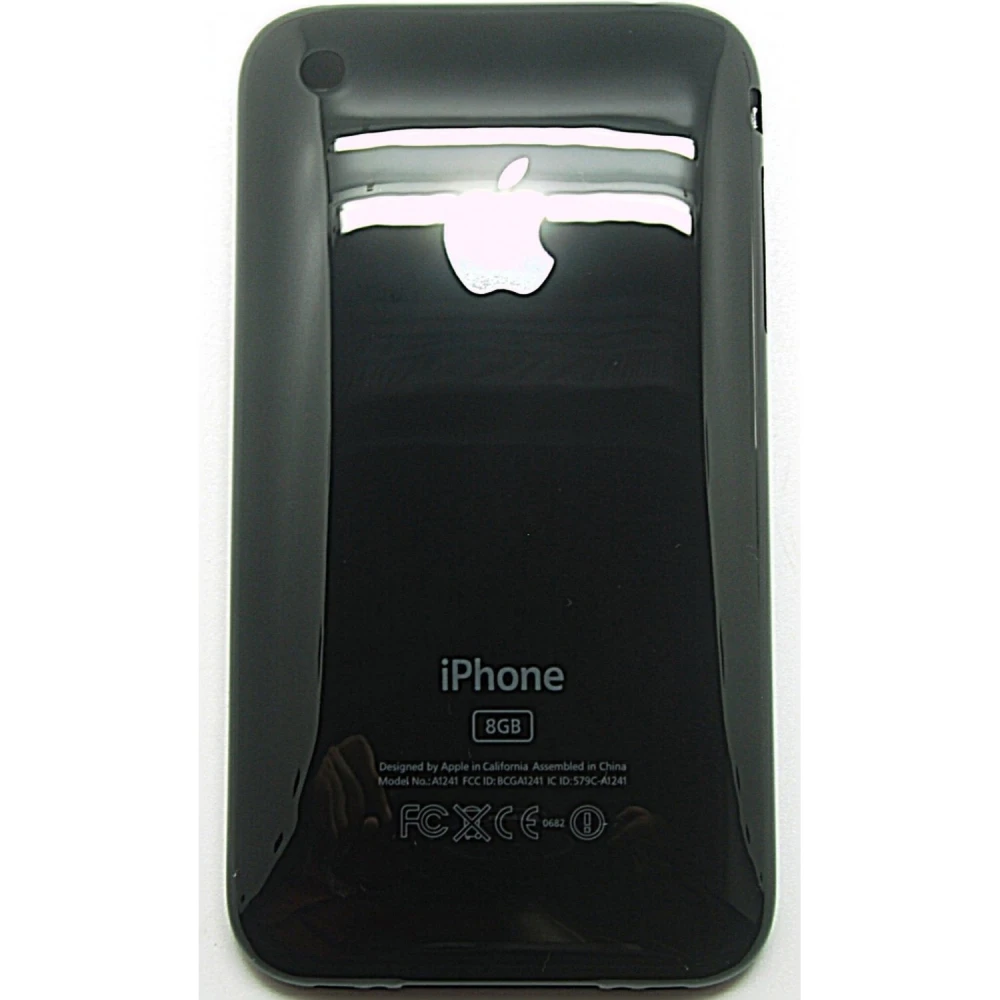 Coque iPhone 3G noire pour réparation professionnelle et remplacement d’origine