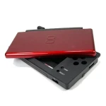 Coque de remplacement pour Nintendo DS Lite noir et rouge avec visserie