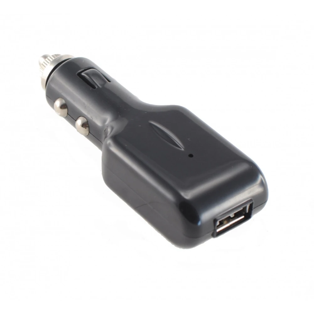Adaptador cargador coche camión USB 5V 2A con indicador LED satkit