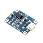 Chargeur micro USB pour batteries lithium TP4056 5V 1A pour projets Arduino