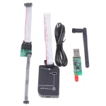 Detalle del CC Debugger Zigbee Programador CC2531 y cable mini USB