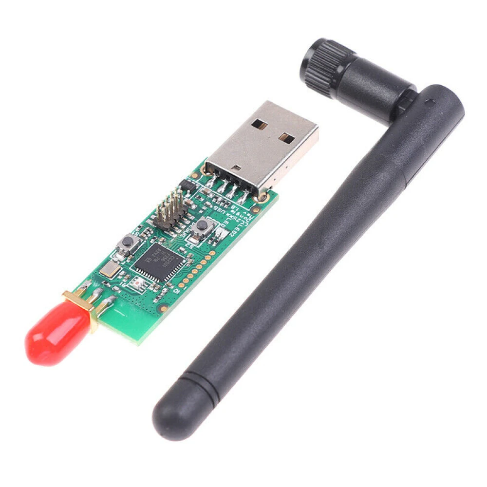 Componentes incluidos en el paquete del CC Debugger Zigbee Programador CC2531