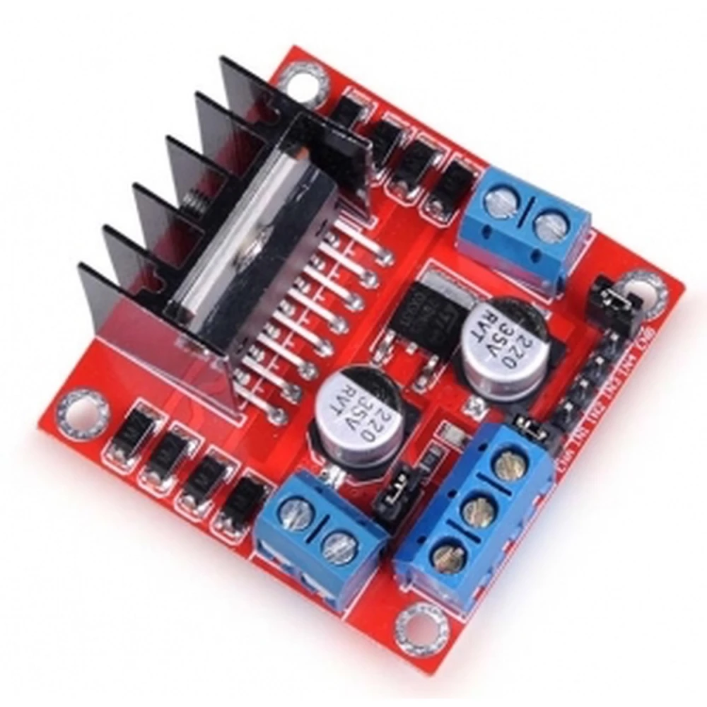 Contrôleur de moteurs L298 double pont en H pour Arduino - Satkit