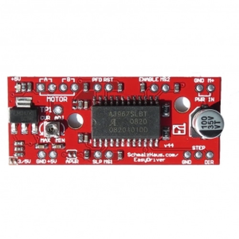 Driver Easydriver V4.4 A3967 pour moteur pas à pas compatible Arduino