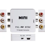 Convertisseur PAL vers NTSC bidirectionnel pour TV - Adaptateur vidéo
