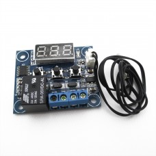 Dc 12v W1209 Mini Temperature Controller High Precision Waterproof With Relay