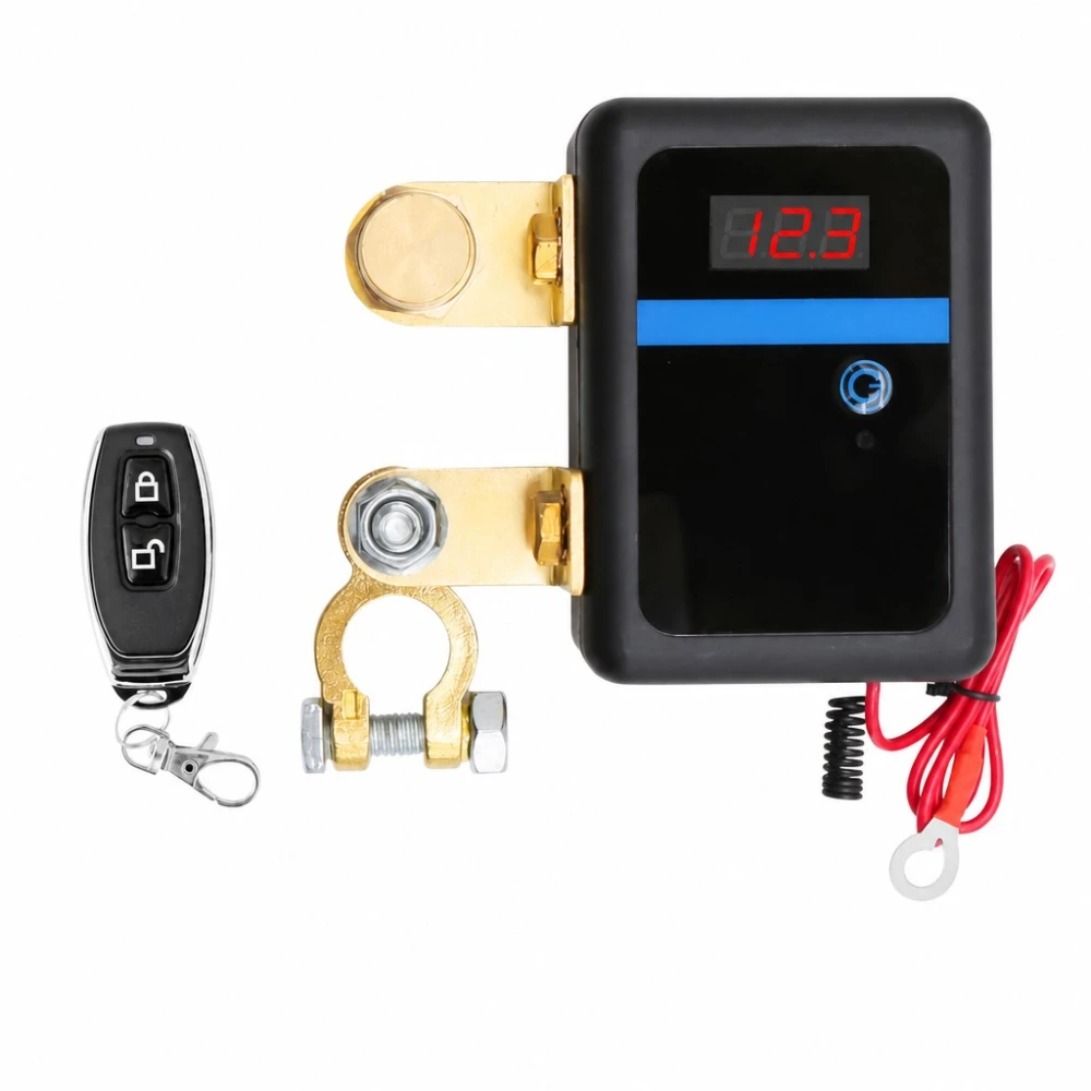 Coupe-Circuit Batterie Voiture 12V Borne Déconnecteur Universel Antivol