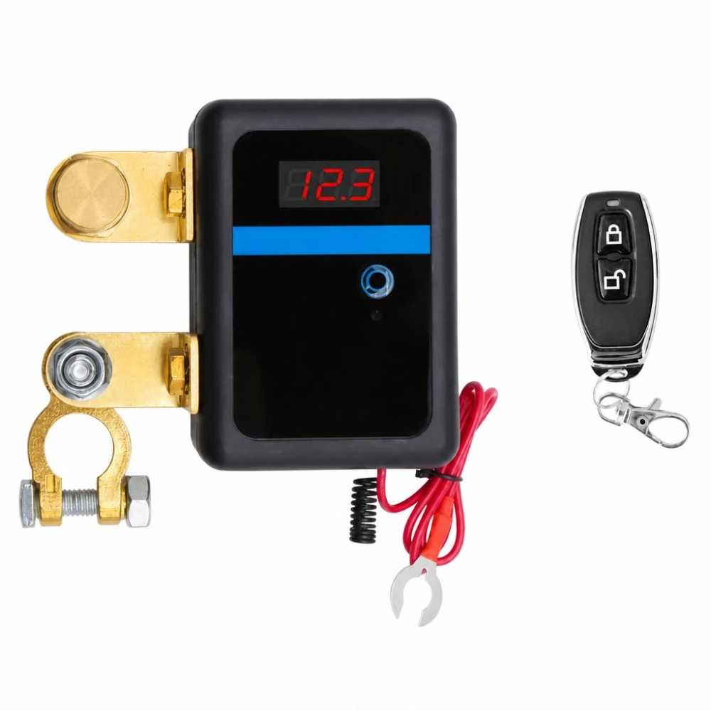 Coupe-Circuit Batterie Voiture 12V Borne Déconnecteur Universel Antivol