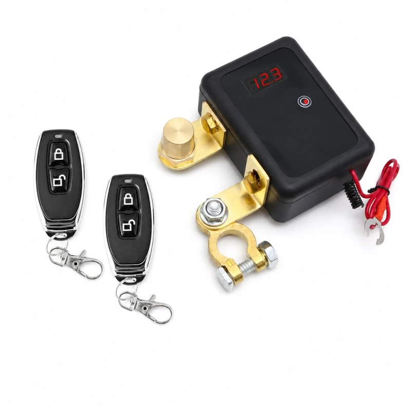 Coupe-Circuit Batterie Voiture 12V Borne Déconnecteur Universel Antivol