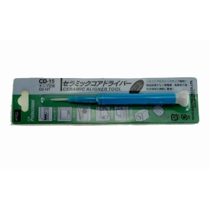 Tournevis d’ajustement céramique GOOT CD-25 pour potentiomètres 2,6mmx0,4mm