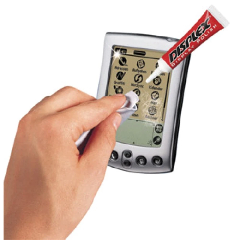 Displex pasta pulidora para eliminar arañazos en dispositivos