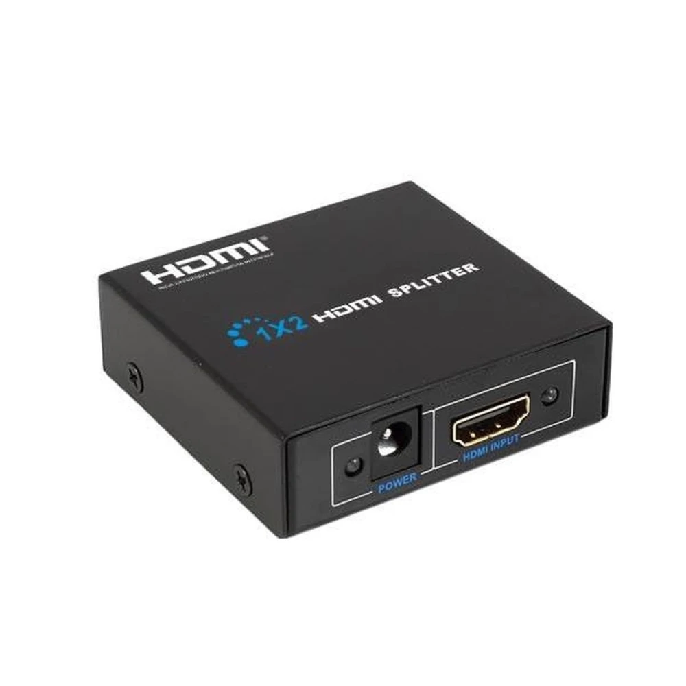 Splitter HDMI 1x2 Full HD avec 1 entrée et 2 sorties compatible 1080p HDTV et 3D