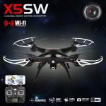 Drone Syma X5SW avec caméra HD et Wi-Fi - Noir Quadcopter 4CH 6Axis Gyro